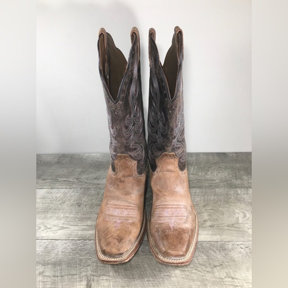 Ariat 10014165 Barton Ultra Rustic Embroidery Cowboy Square Toe Women's Boots 11 - Picture 4 of 12